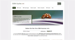 Desktop Screenshot of isbn-suche.net